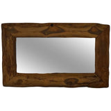 Mirror with driftwood frame small 100x60cm
