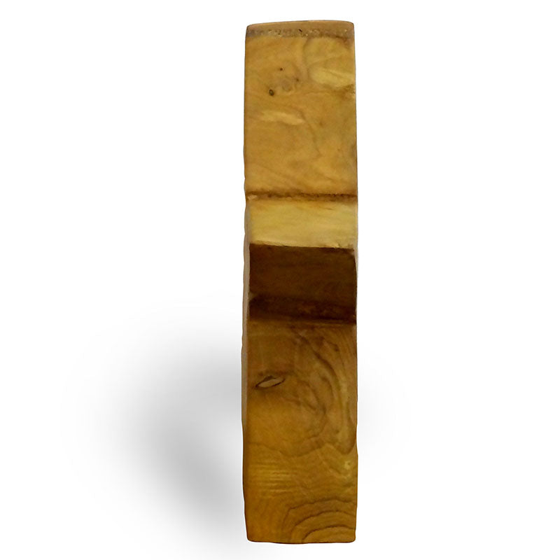 Étoile en teck petite - env. 20 cm de haut
