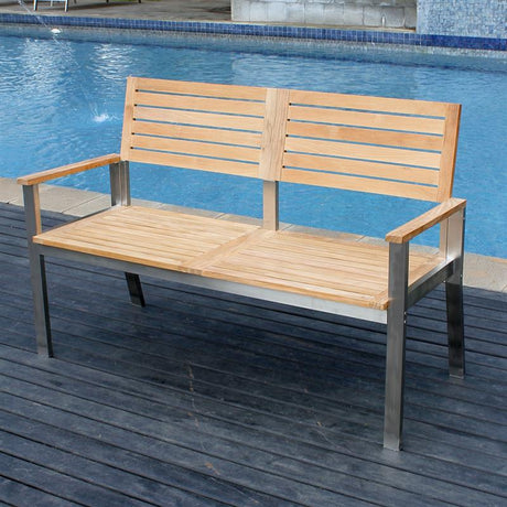 Coussin de banc 140 Comfort Nagata pour bancs Moselle et Zilart - 132x49 cm