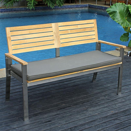 Coussin de banc 140 Confort Sunproof Moselle 130x50 cm