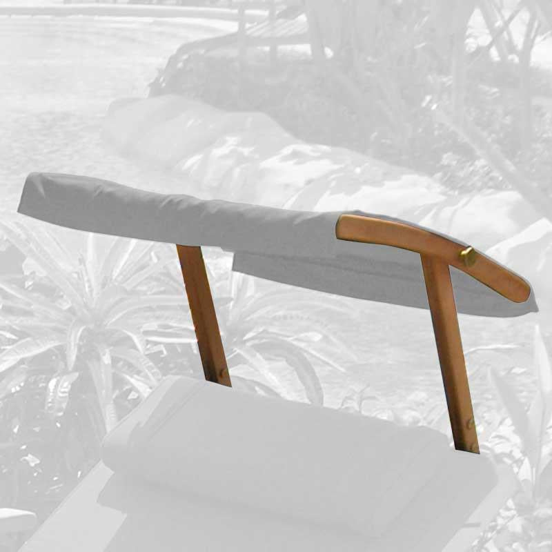Cadre de toit ouvrant Hampton pour chaise longue en teck