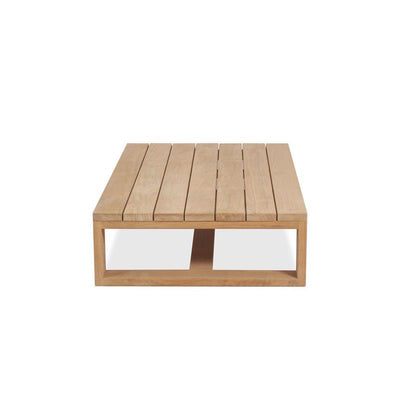 Trent Kaffeetisch - 122 x 71 x 26 cm -  Zertifiziertes Premium Teakholz GRADE A