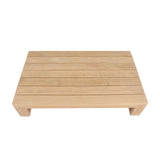 Trent Kaffeetisch - 122 x 71 x 26 cm -  Zertifiziertes Teakholz GRADE A