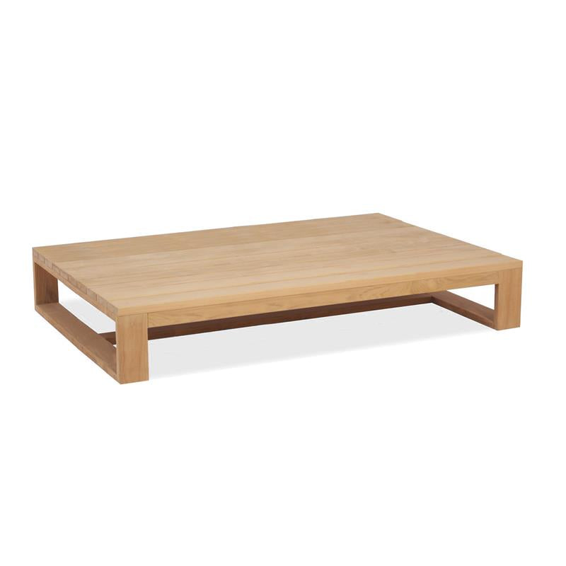 Trent Sofatisch groß - 152 x 89 x 26 cm -  Zertifiziertes Premium Teakholz GRADE A