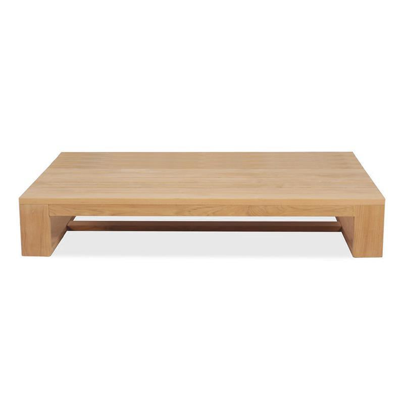 Trent large coffee table - 152 x 89 x 26 cm - Certified GRADE A teak