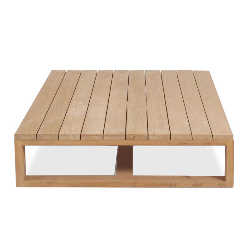 Trent large coffee table - 152 x 89 x 26 cm - Certified GRADE A teak