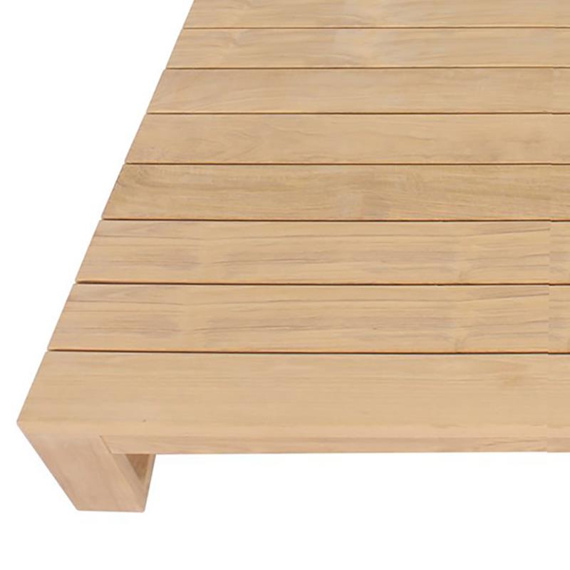 Trent large coffee table - 152 x 89 x 26 cm - Certified GRADE A teak