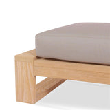 Tabouret / Ottoman Trent - 89 x 60 x 40,5 cm - Teck certifié GRADE A
