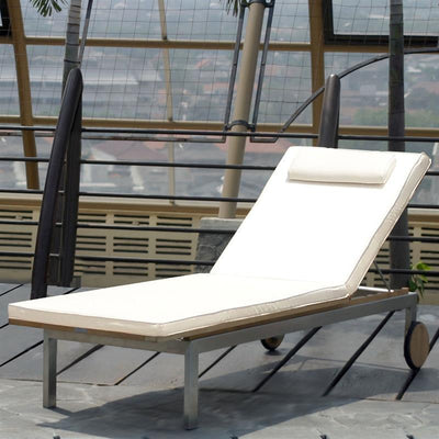 Coussin de chaise longue Florence/Moselle 204,5x62x5,5 cm Nagata