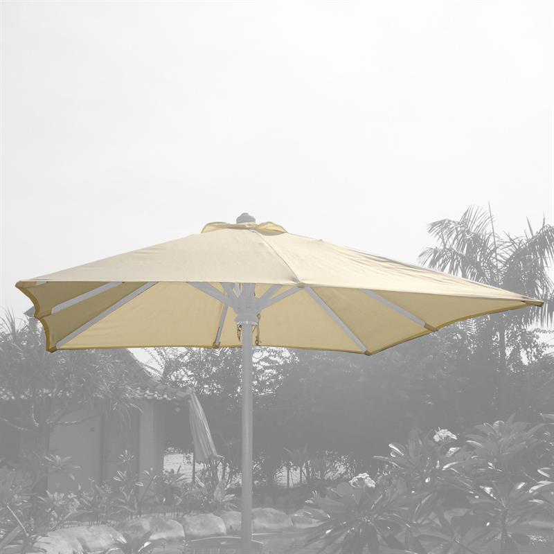 Housse de parasol 350x250 cm Nagata Drill couleur standard