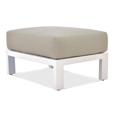 Coussin pour pouf/tabouret Vento, résistant au soleil, 80 x 60 x 13 cm