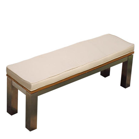 Coussin de banc pour banc sans dossier 140x45 cm Résistant au soleil