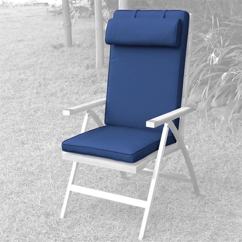 Cushion for Zilart high-back chair with neck cushion 73/50 x 50 cm Sunproof